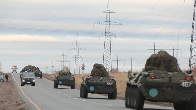Rus askeri polisi, Karabağ'da devriye gezmeye başladı