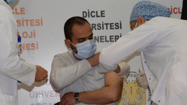Çin’in koronavirüs aşısı Diyarbakır’da denendi