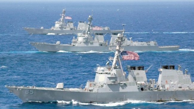 ABD Japonya ve Fransa Doğu Çin Denizi'nde Ortak Tatbikat Yapacak