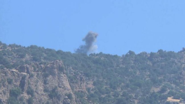 TSK, Zaho'da PKK'ye ait aracı vurdu