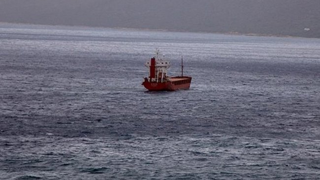 Libya'da Türkiye'ye ait gemiye el konuldu