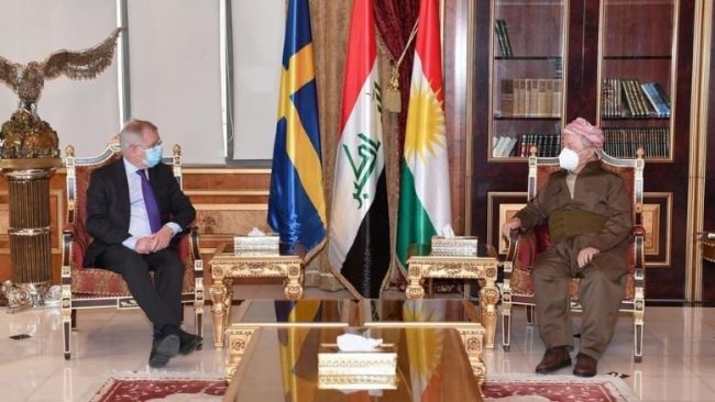 Başkan Barzani’den İsveç’e Kürt diasporasına destek için teşekkür