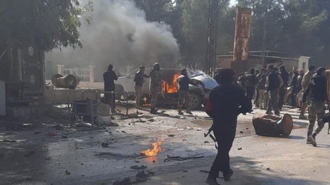 Serekaniye'de bombalı araç saldırısı