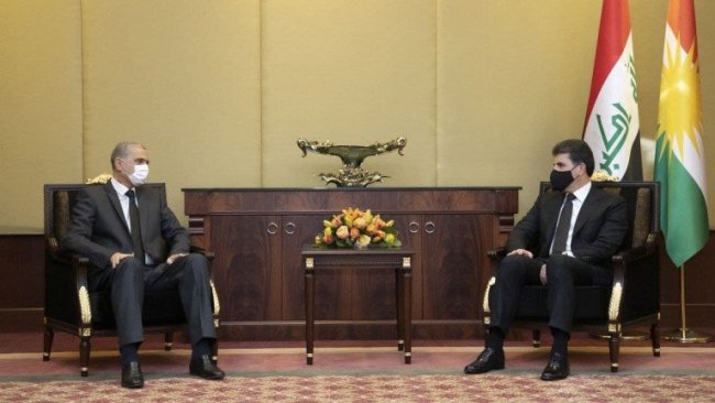 Neçirvan Barzani, Irak İçişleri Bakanı ile görüştü