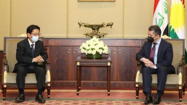 Başbakan Barzani, Japon heyet ile görüştü