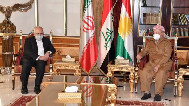 Başkan Barzani, Zarif ile bir araya geldi