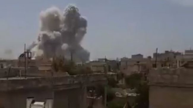 İdlib’de mühimmat deposunda patlama