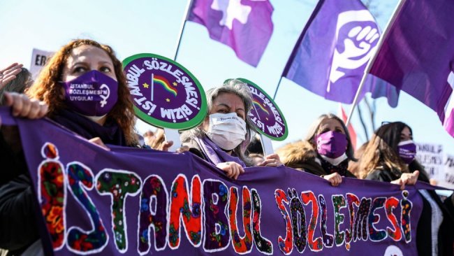16 Avrupa ülkesinden Türkiye'ye 'İstanbul Sözleşmesi'ne dön' çağrısı