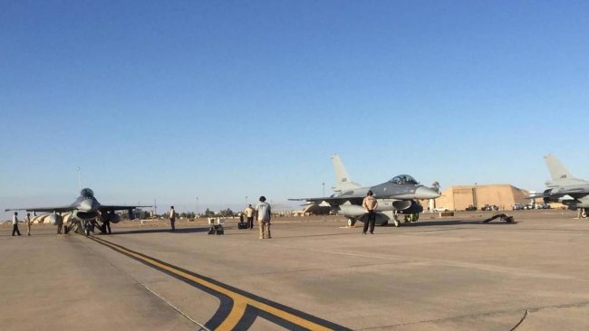 F-16 firmasının 72 personeli Erbil'e getirildi
