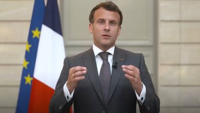 Macron: Orta Doğu'da şiddet sarmalı sona ermeli