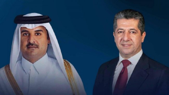 Başbakan Barzani, Katar Emiri ile telefonda görüştü