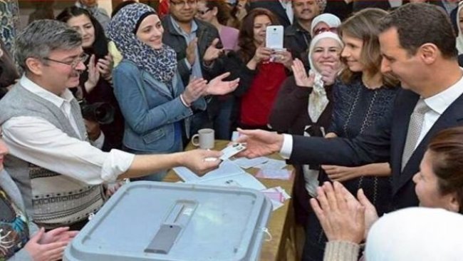 Kürtlerin katılmadığı Suriye devlet başkanlığı seçimleri başladı
