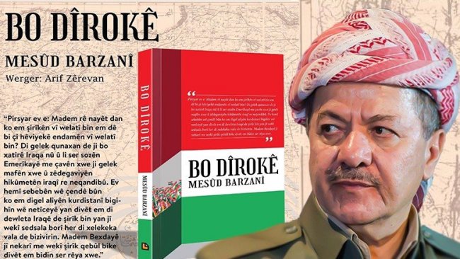 Başkan Barzani’nin 'Tarihe Not' kitabının Kurmanci baskısı çıktı