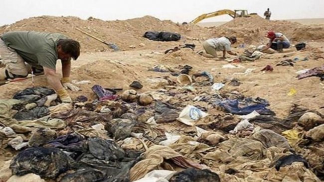 Musul’da 123 kişilik toplu mezar bulundu