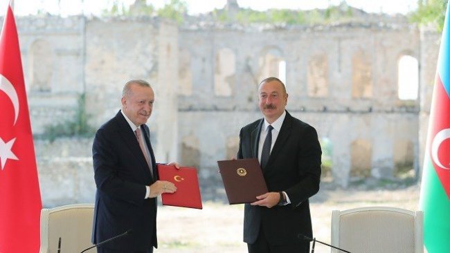Türkiye ile Azerbaycan arasında 'Şuşa Beyannamesi' imzalandı