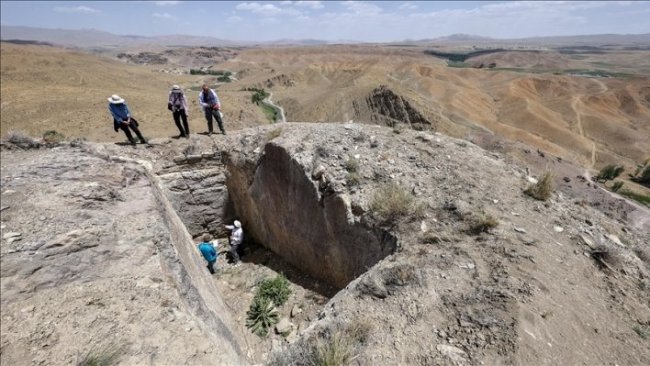 Kürt ilinde Urartular dönemine ait yeni bir kale kalıntısı keşfedildi