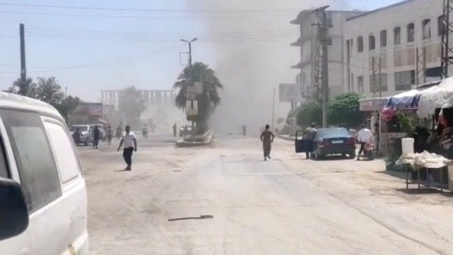 Afrin'de patlama: Ölü ve yaralılar var