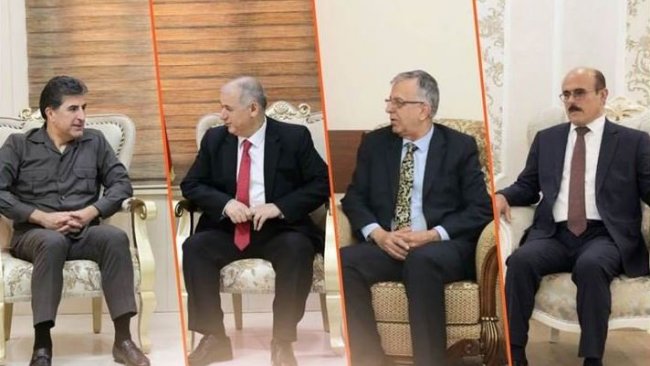Başkan Neçirvan Barzani’den üç partiye ziyaret