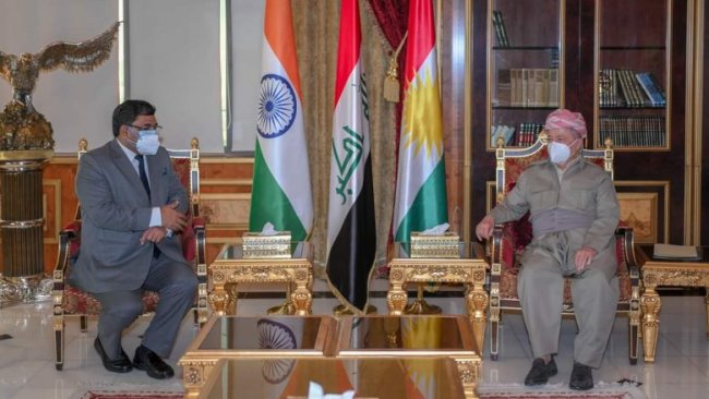 Hindistan'dan Başkan Barzani ve Peşmerge’ye teşekkür