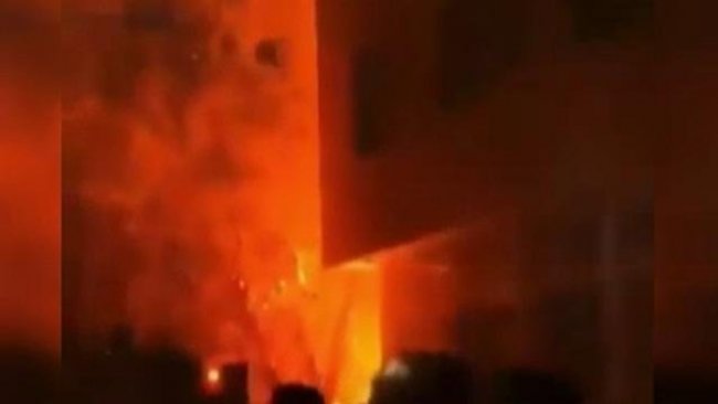 İran'ın başkenti Tahran'da şiddetli patlama