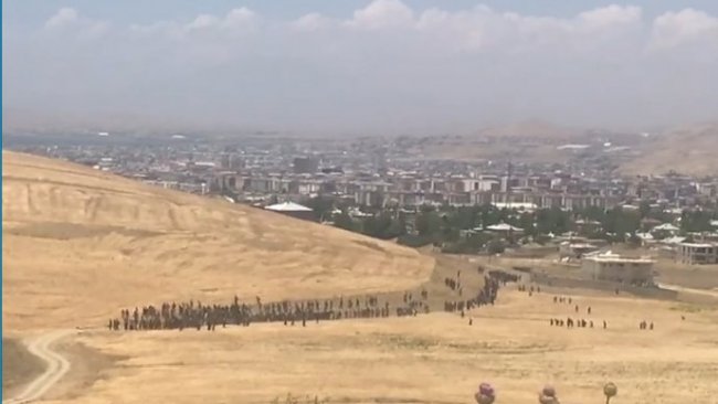 Edremit'ten yüzlerce Afgan mülteci girişi oldu