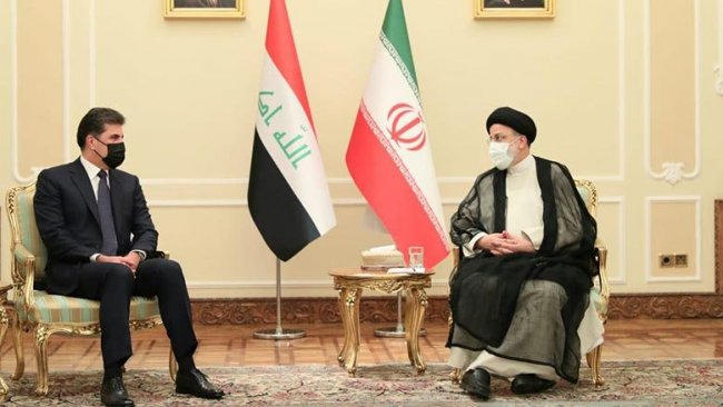 Başkan Neçirvan Barzani, İran Cumhurbaşkanı Reisi ile bir araya geldi