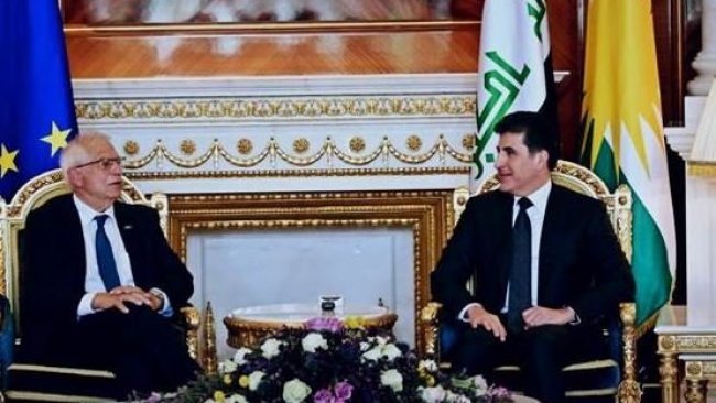 Başkan Neçirvan Barzani AB Yüksek Temsilcisi Borrell ile görüştü