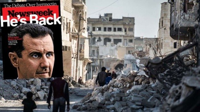 Newsweek: Esad dünya sahnesine geri döndü