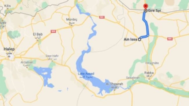SMO, Afrin'den Gire Spi sınırına güç kaydırıyor