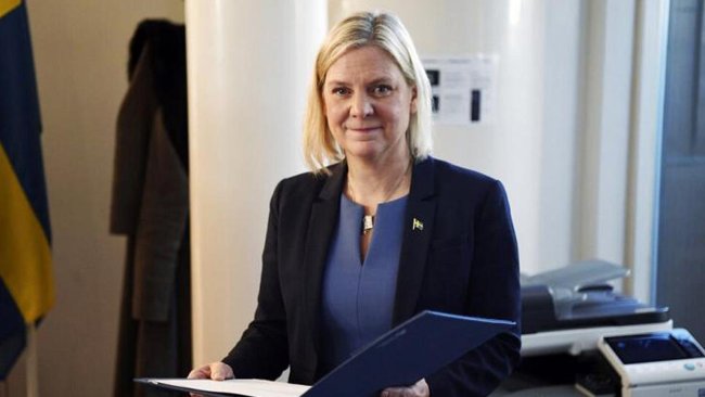 İsveç'in ilk kadın başbakanı Andersson, seçilmesinden saatler sonra istifa etti 