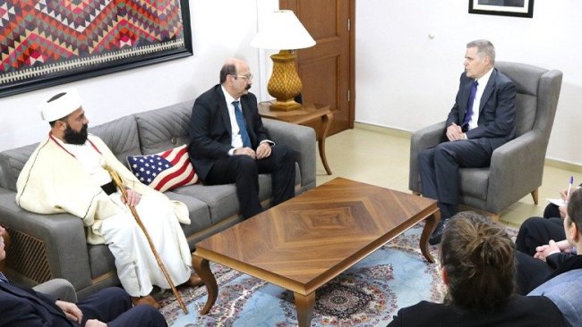 ABD Büyükelçisi Ezidi önderleriyle görüştü