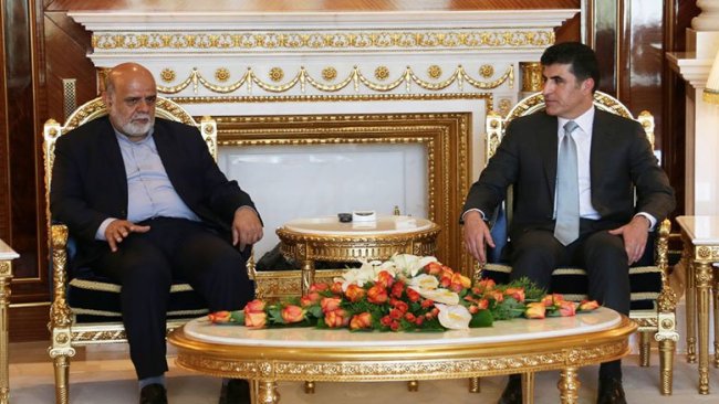 Neçirvan Barzani, İran’ın Bağdat Büyükelçisi Mescidi’yi ağırladı