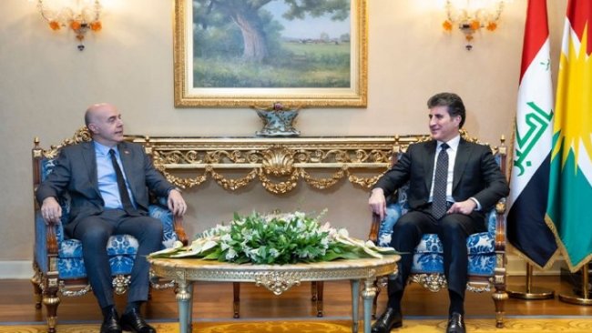 Neçirvan Barzani Türkiye'nin Bağdat Büyükelçisi’ni kabul etti