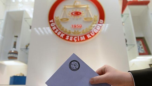 YSK Seçime girebilecek 24 partiyi açıkladı