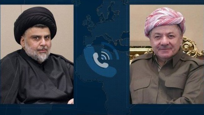 Başkan Barzani, Sadr ile telefonda görüştü
