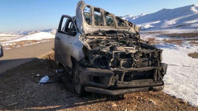 Şengal’de YBŞ Komutanı'nın  aracına hava saldırısı