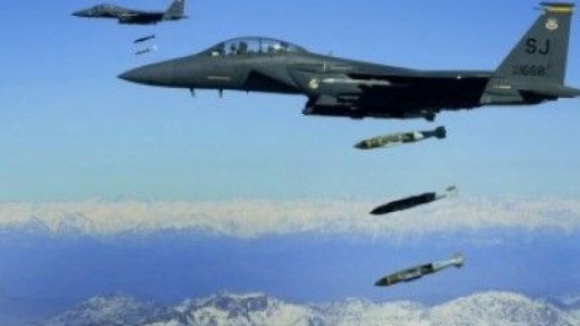 ABD savaş uçaklarından IŞİD’e ağır bombardıman!