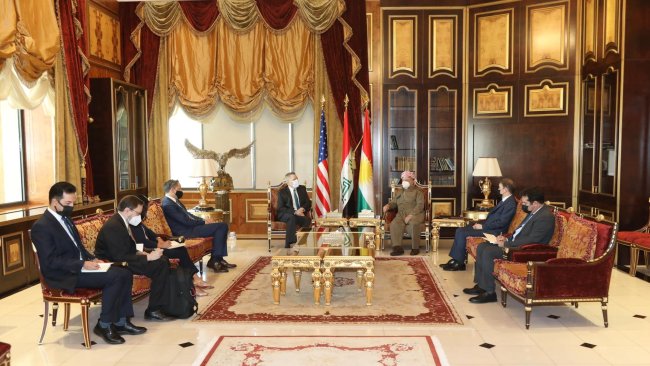 ABD Bağdat Büyükelçisi ve Başkan Barzani görüşmesinde Irak'a diyalog çağrısı