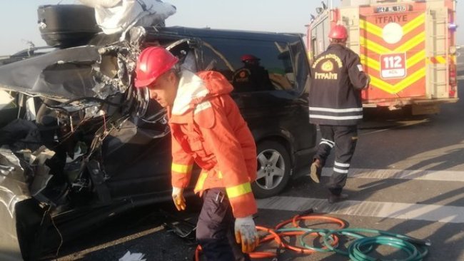Mardin’de trafik kazası: 1 ölü, 8 yaralı