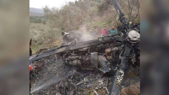 Suriye'de rejim helikopteri düştü
