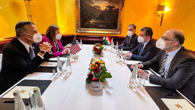 Mesrur Barzani ABD Temsilciler Meclisi üyeleriyle görüştü