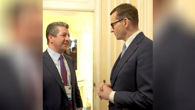 Başbakan Barzani Polonya Başbakanı Morawiecki ile görüştü