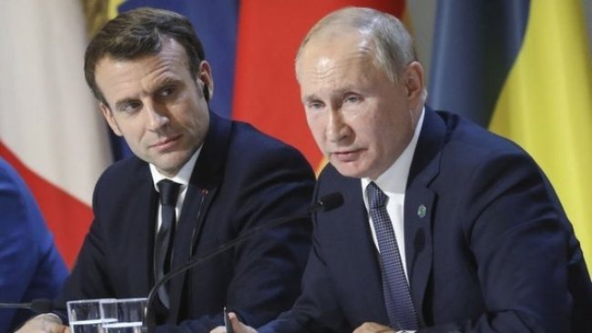 Putin ve Macron`dan yeni görüşme: Gündem Rusya-Ukrayna krizi! 
