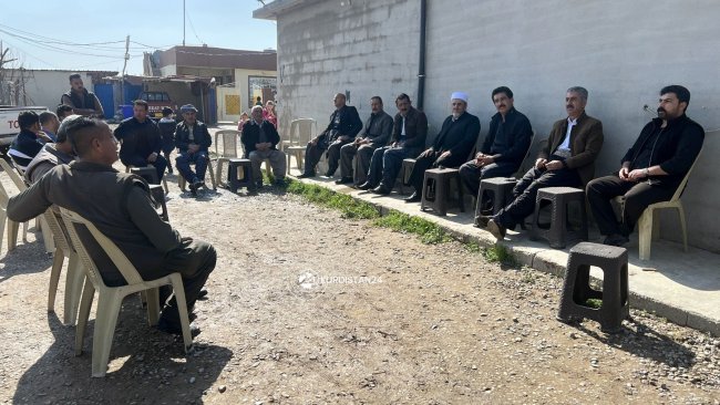 Kerkük’te Kürt köyündeki abluka kalktı