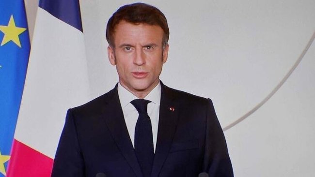 Macron: 'Rusya’ya askeri ve ekonomik yaptırım uygulanacak'