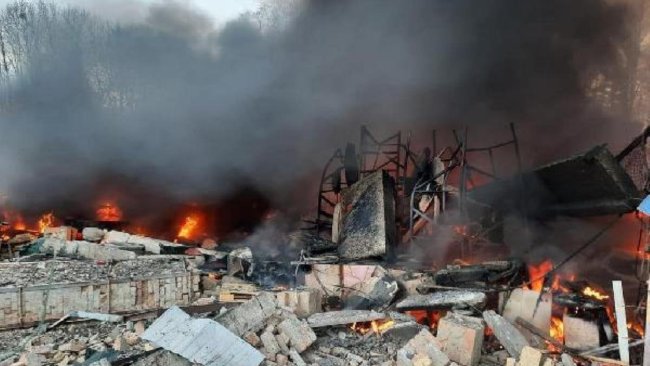 Ukrayna'da askeri tesis vuruldu: 6 ölü, 19 kayıp