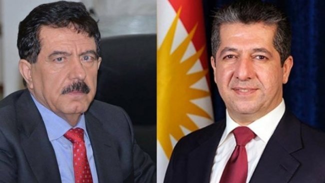 Mesrur Barzani'den Kosret Resul'e başsağlığı mesajı