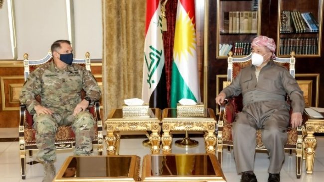Başkan Barzani Koalisyon komutanı ile görüştü