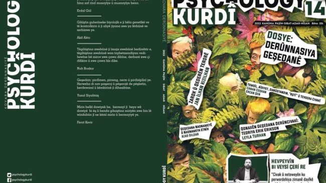 ‘Psychology Kurdî’ dergisi 14. sayısı ile okurlarıyla buluşuyor