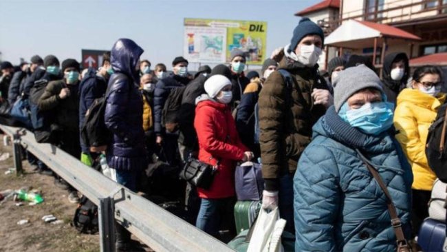 Bm, Ukrayna'dan göç eden mülteci sayısını açıkladı